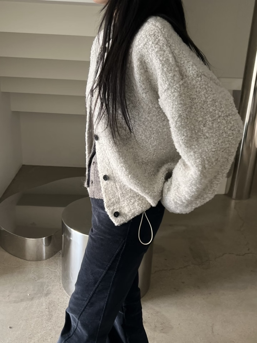 Verbena東大門㊣實拍女士新品25秋冬職業時尚休閑人氣針織衫Verbena針織衫