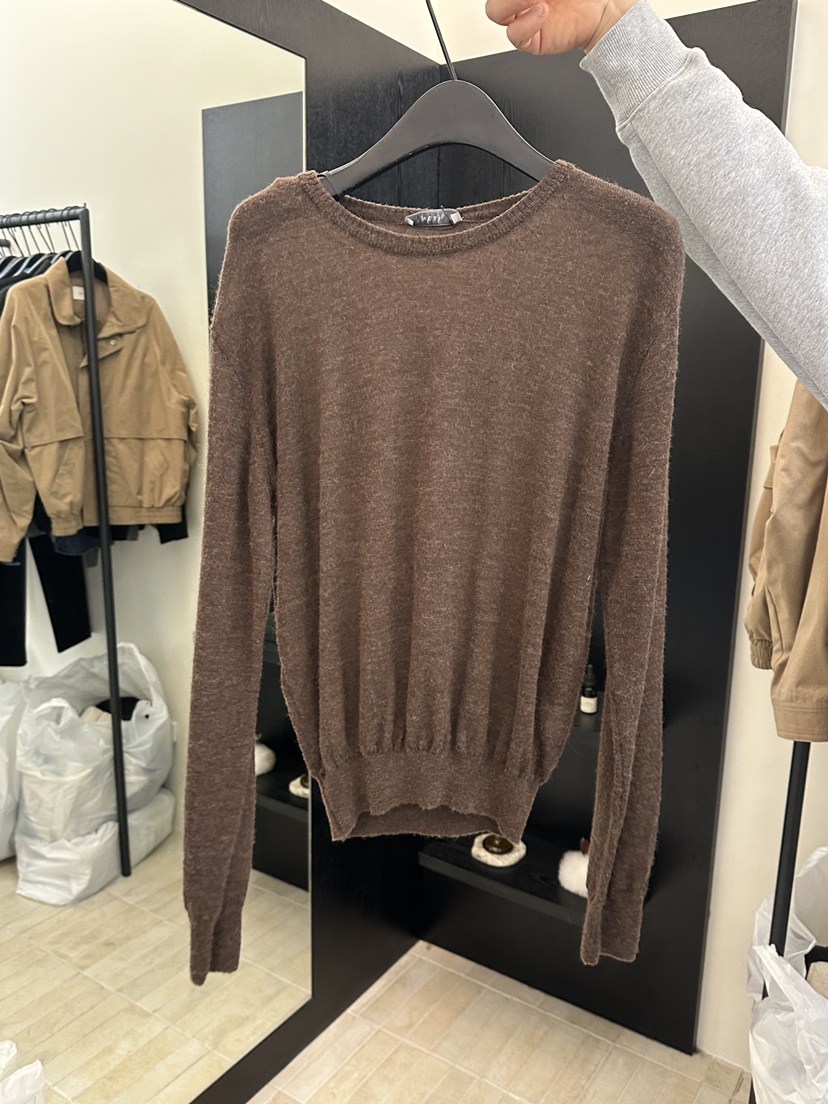 MOANI東大門㊣實拍女裝新款職業25秋冬時尚休閑推薦針織衫羊駝MOANI針織衫圖色2