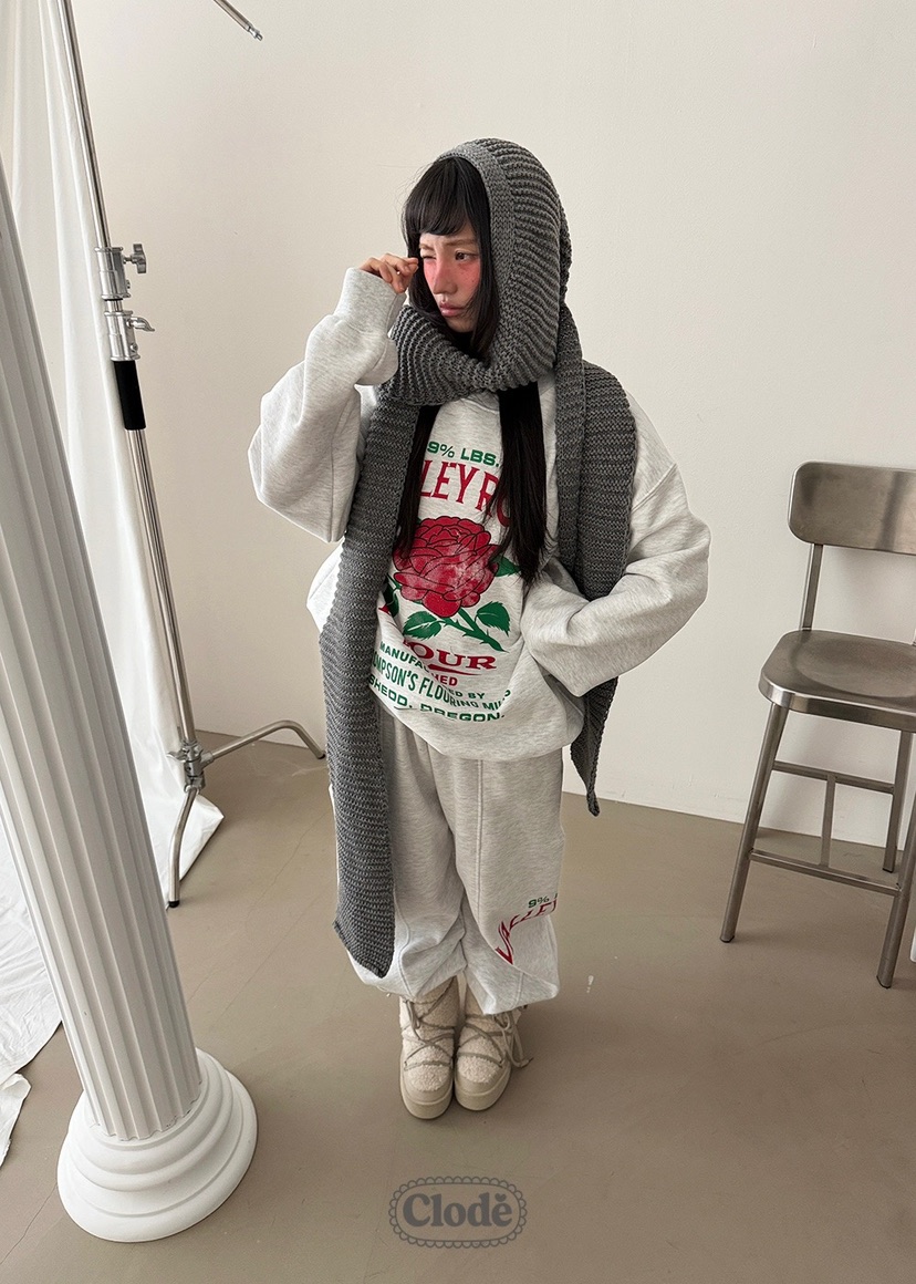 CLODE韓國代購㊣女裝新款職業推薦人氣休閑時尚熱賣25秋冬衛衣CLODE衛衣