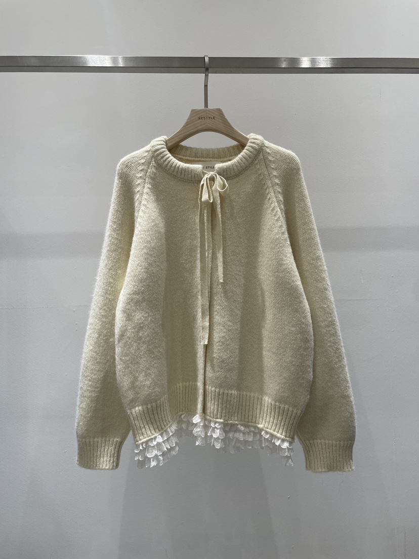 RE STYLE-Q東大門㊣代購女裝新款人氣職業熱賣25秋冬針織衫RE STYLE針織衫圖色1