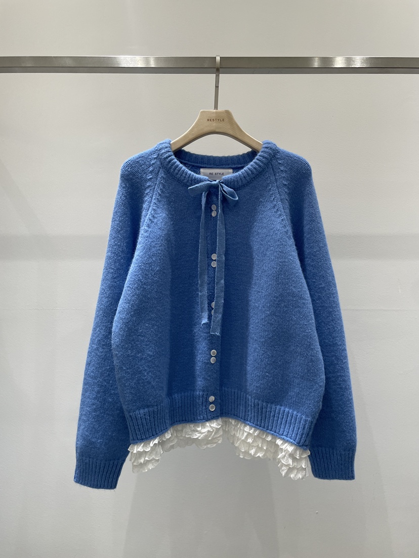 RE STYLE-Q東大門㊣代購女裝新款人氣職業熱賣25秋冬針織衫RE STYLE針織衫圖色2