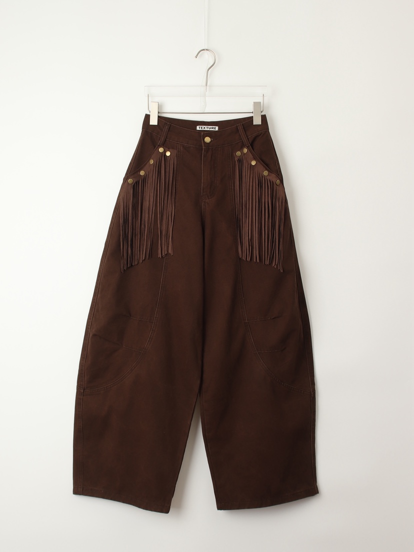 TEXTURE東大門㊣實拍女裝新品熱賣時尚25秋冬推薦職業休閑褲TEXTURE休閑褲圖色1