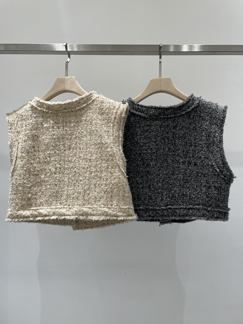 RE STYLE-Q韓國代購㊣女裝新款25秋冬職業推薦休閑人氣馬甲RE STYLE馬甲