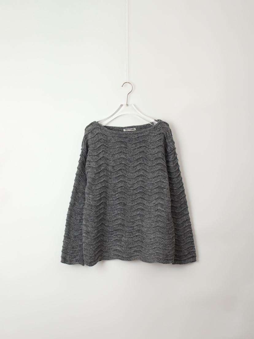 TEXTURE東大門㊣代購女士新品推薦熱賣時尚25秋冬人氣針織衫TEXTURE針織衫圖色2墨