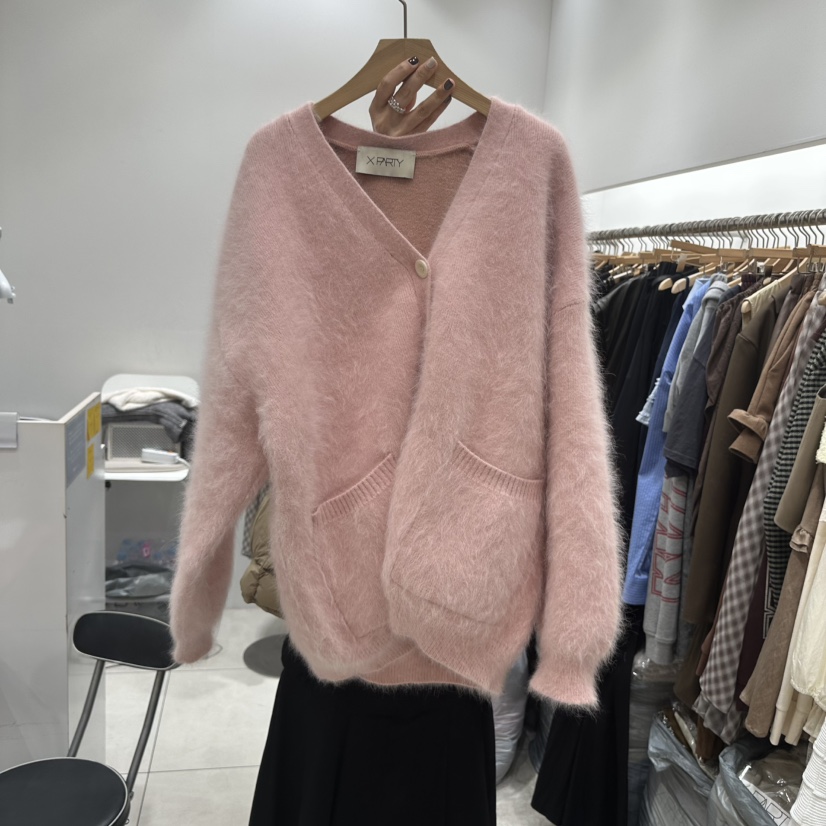 XPARTY韓國代購㊣女裝新品熱賣休閑職業25秋冬時尚推薦針織衫XPARTY針織衫圖色1