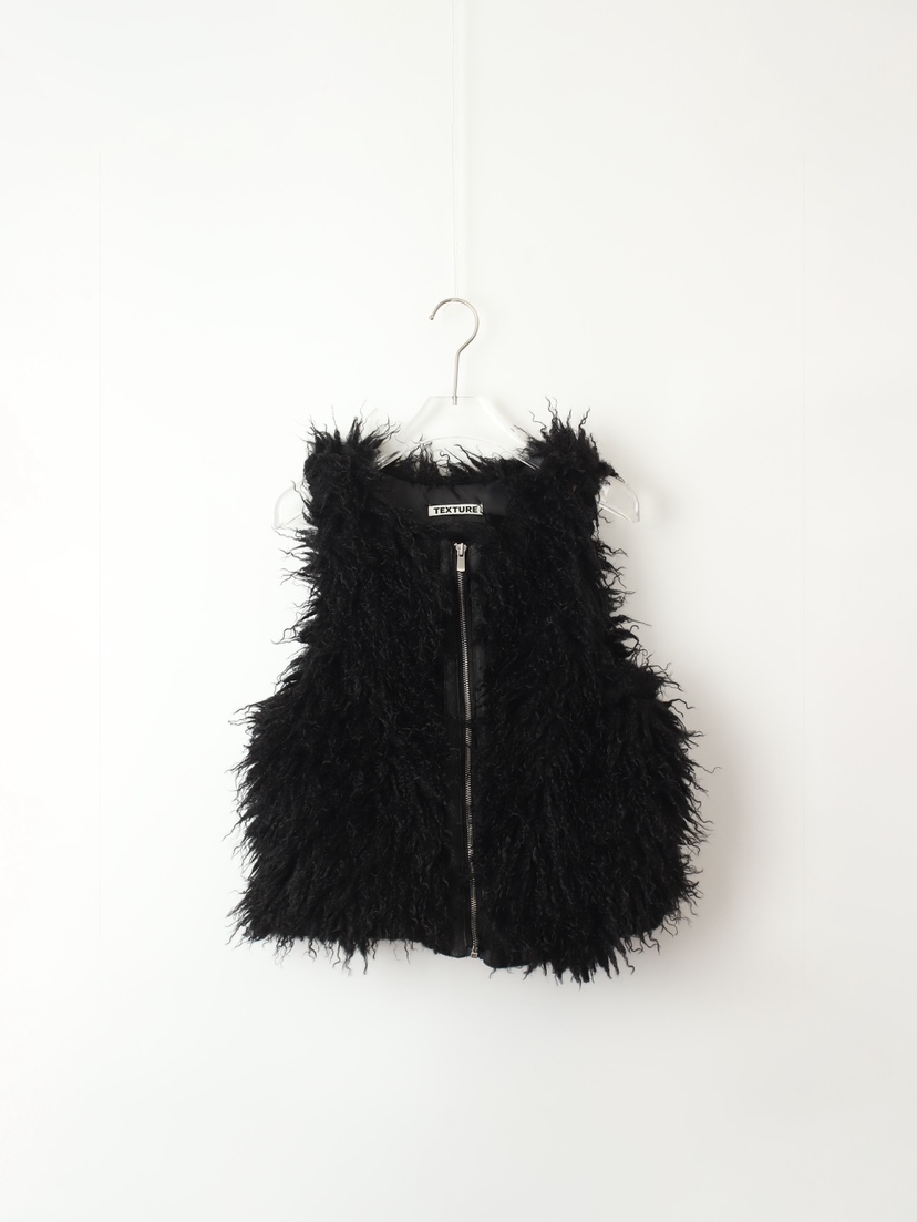 TEXTURE東大門㊣實拍女裝新品25秋冬推薦人氣職業熱賣休閑馬甲TEXTURE馬甲圖色2黑