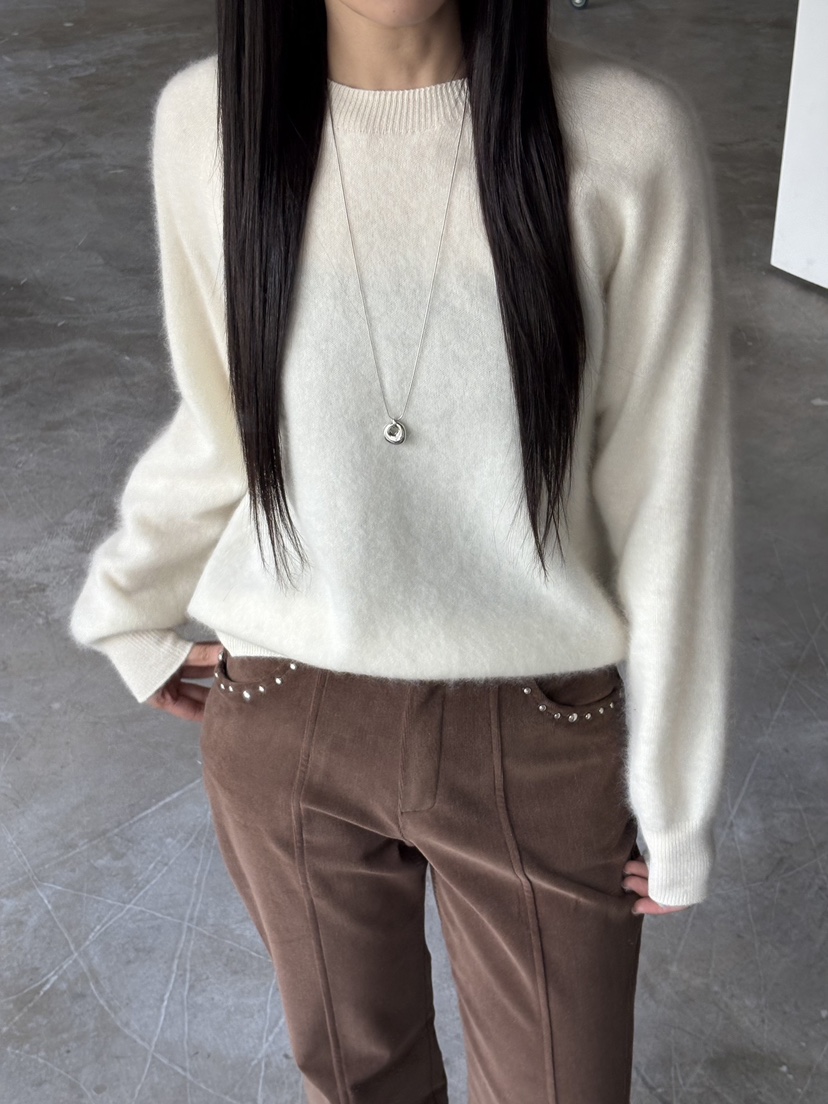 Verbena東大門㊣代購女士新品推薦時尚人氣職業休閑針織衫羊毛Verbena針織衫