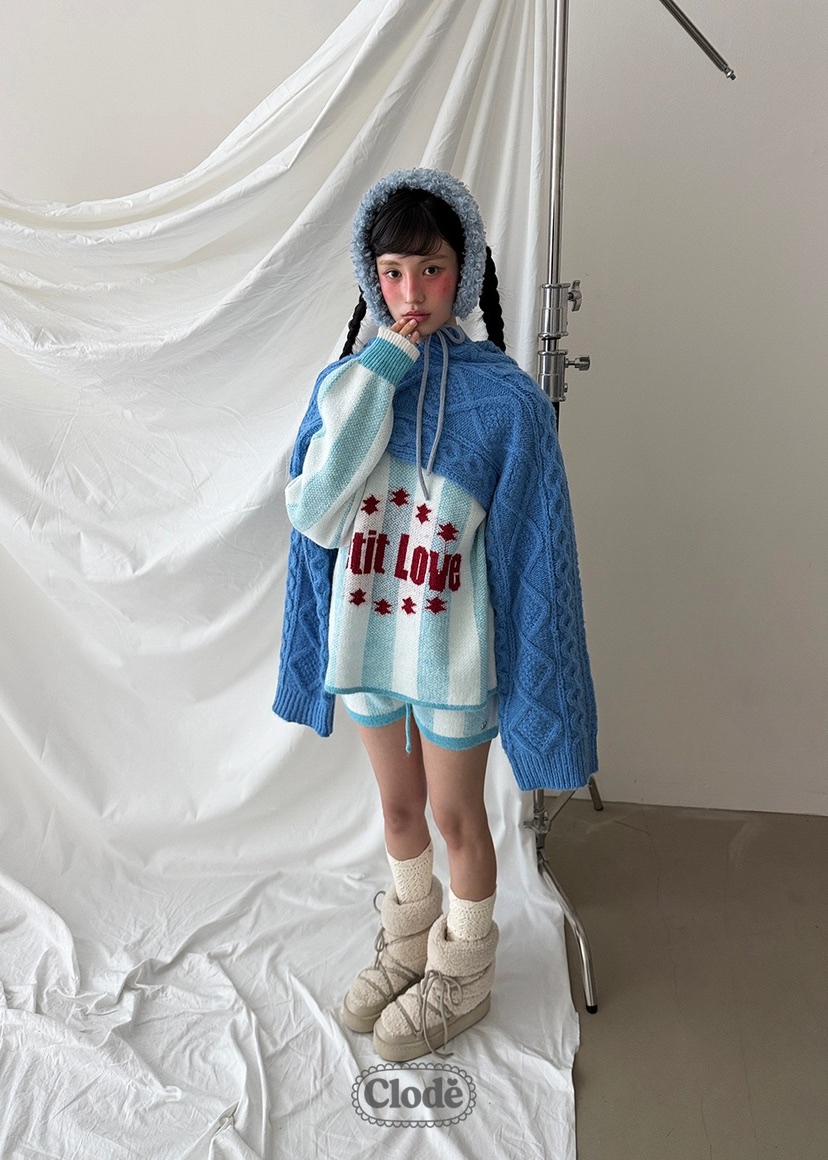 CLODE東大門㊣實拍女士新款時尚熱賣25秋冬套裝不含圍巾套裝條紋CLODE套裝