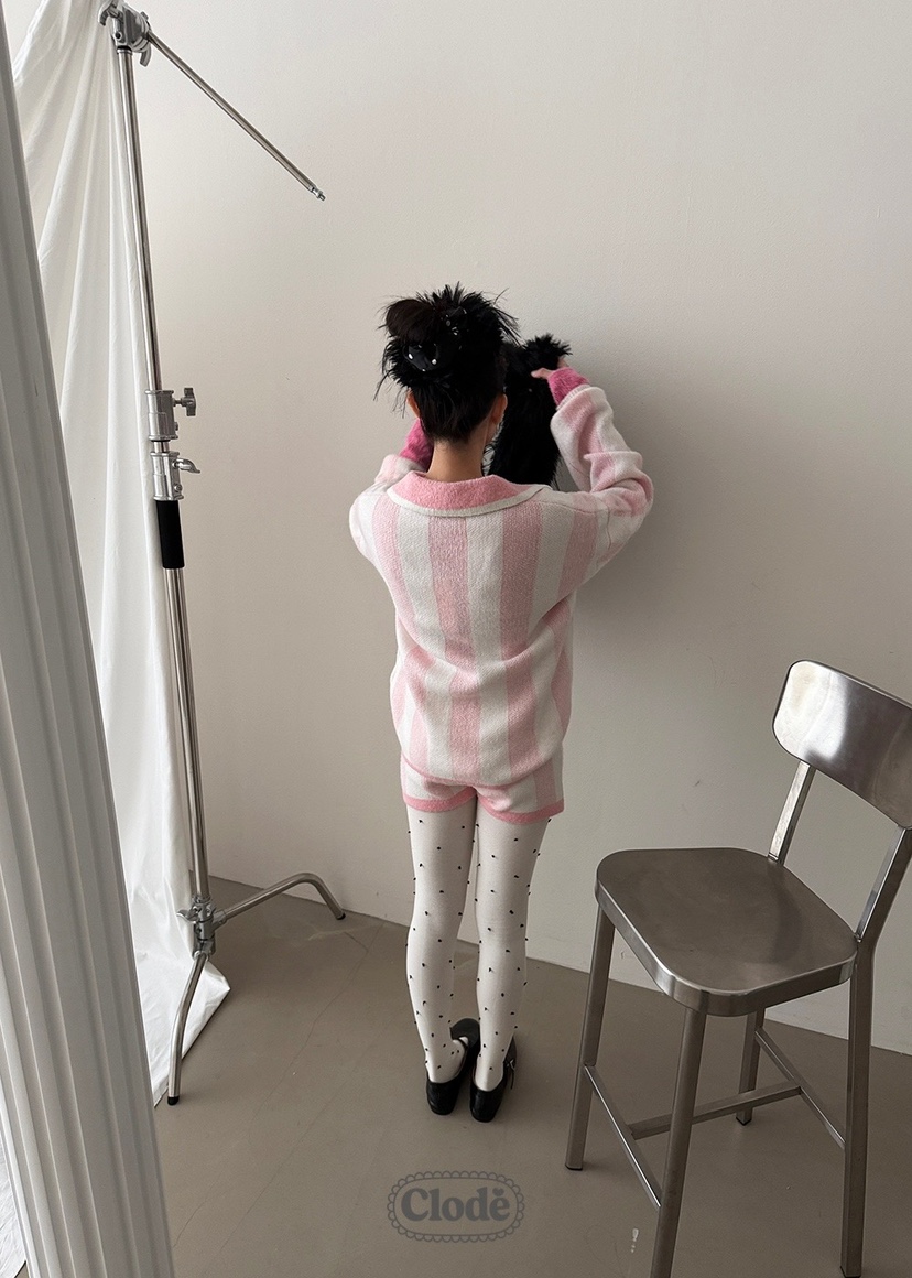 CLODE東大門㊣實拍女士新款時尚熱賣25秋冬套裝不含圍巾套裝條紋CLODE套裝