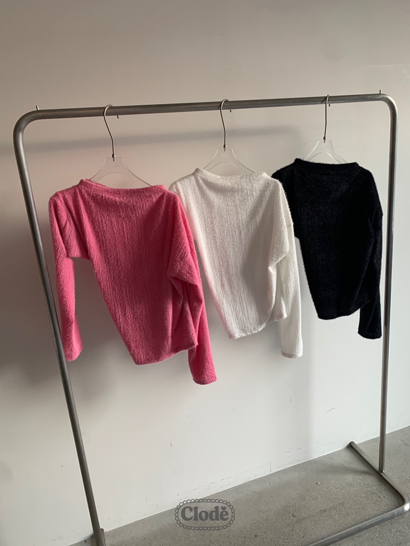 CLODE東大門㊣代購女裝新品熱賣休閑25秋冬職業推薦長袖T恤CLODE長袖T恤
