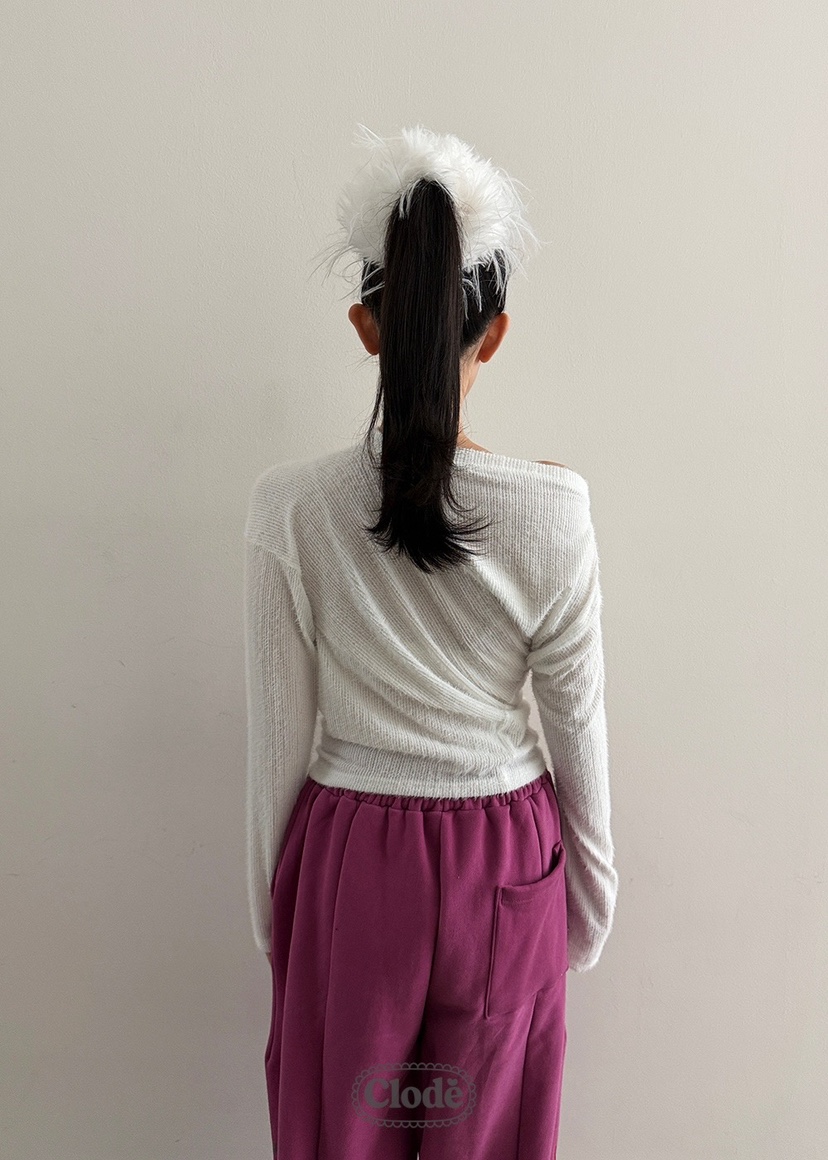 CLODE東大門㊣代購女裝新品熱賣休閑25秋冬職業推薦長袖T恤CLODE長袖T恤