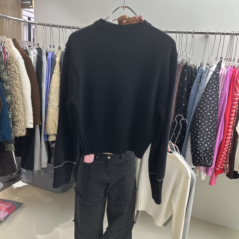 SEOLO韓國直郵㊣女裝新款熱賣推薦人氣25秋冬職業休閑毛衣羊毛Seolo seoul毛衣