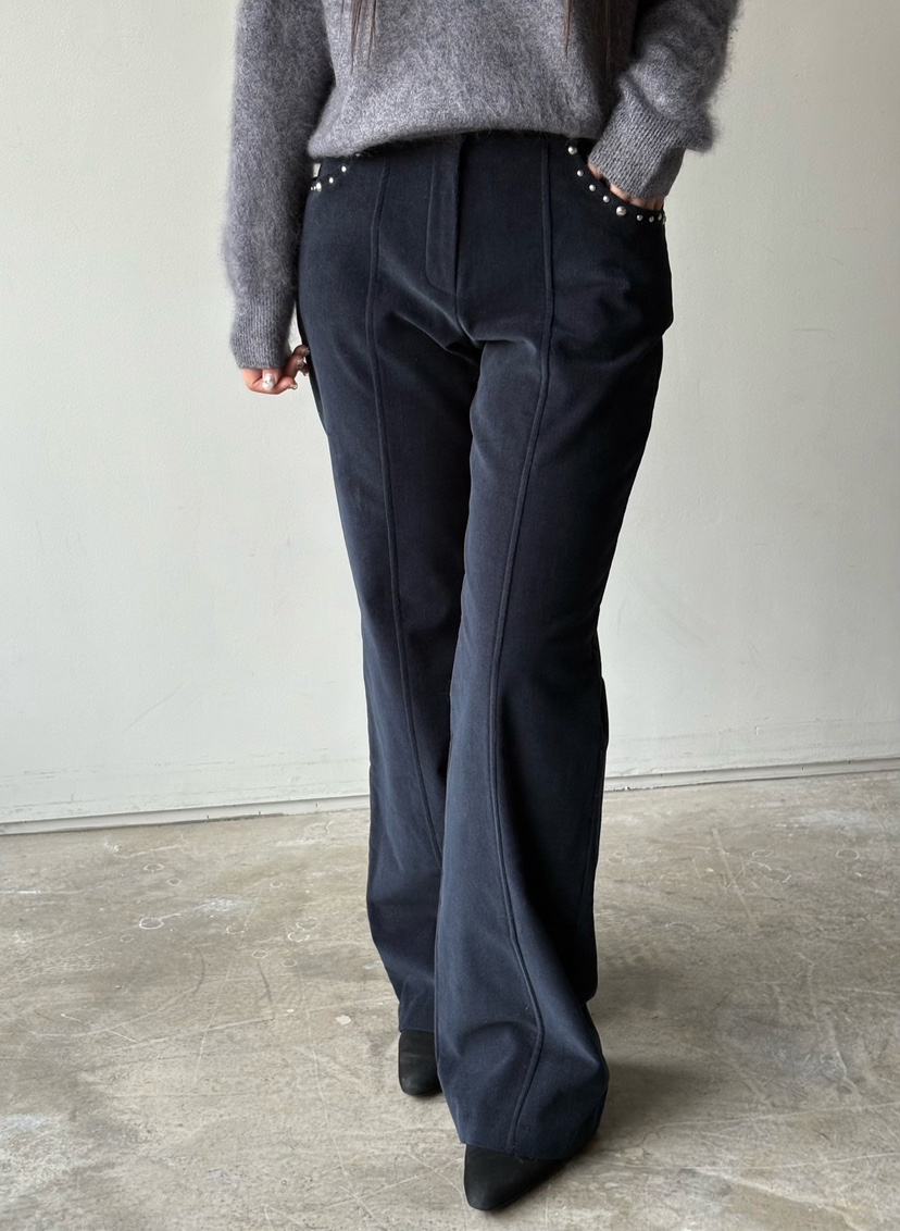 Verbena韓國代購㊣女士新品推薦人氣25秋冬休閑職業熱賣休閑褲Verbena休閑褲