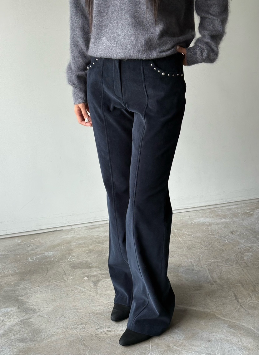 Verbena韓國代購㊣女士新品推薦人氣25秋冬休閑職業熱賣休閑褲Verbena休閑褲