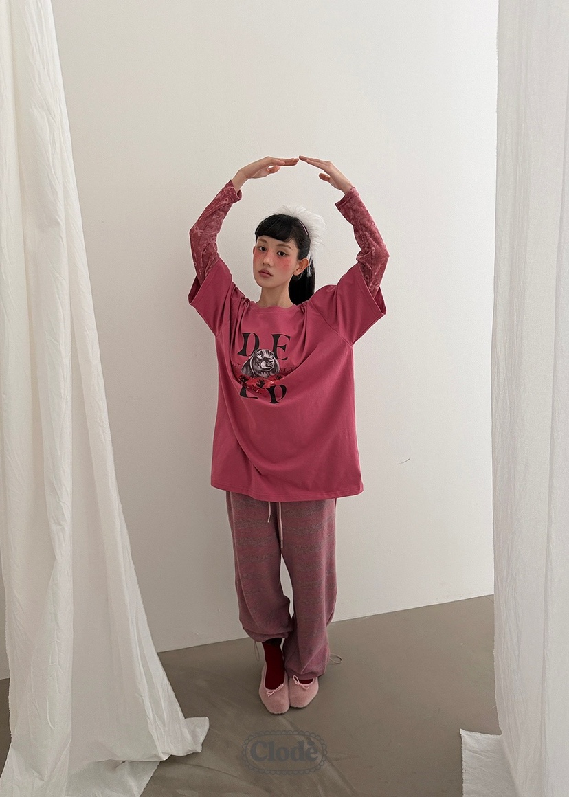 CLODE東大門㊣實拍女士新款人氣時尚25秋冬推薦職業長袖T恤CLODE長袖T恤