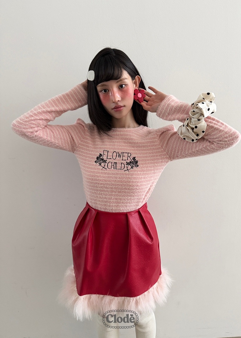 CLODE東大門㊣實拍女士新品休閑人氣25秋冬職業推薦時尚短裙CLODE短裙圖色2