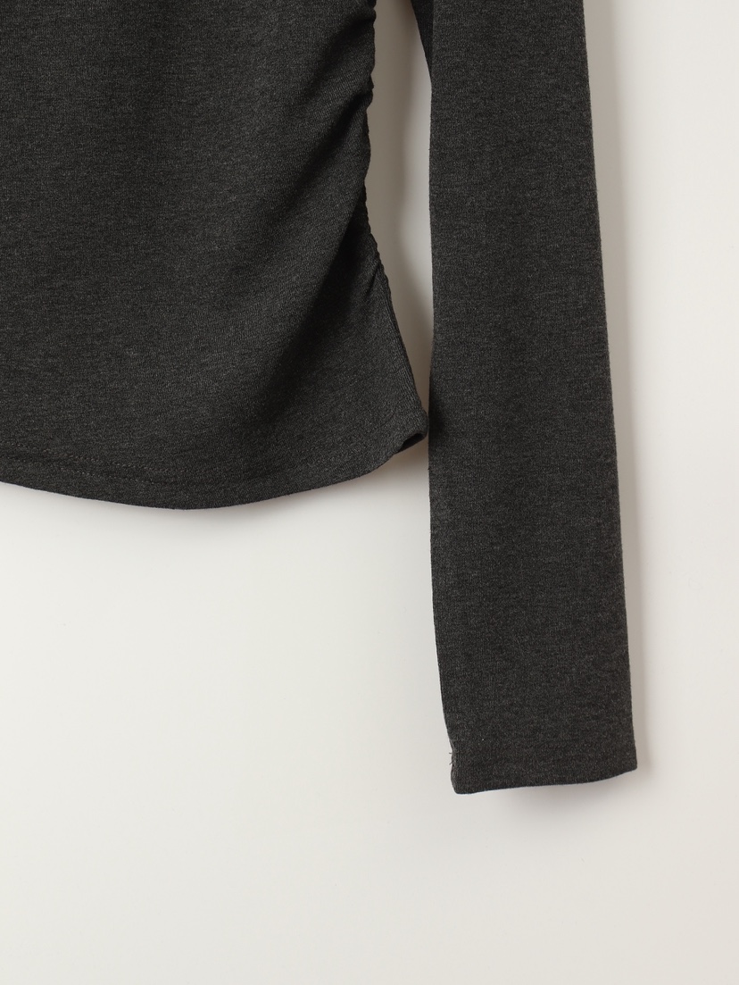 TEXTURE東大門㊣實拍女士新款推薦人氣熱賣25秋冬職業長袖T恤TEXTURE長袖T恤