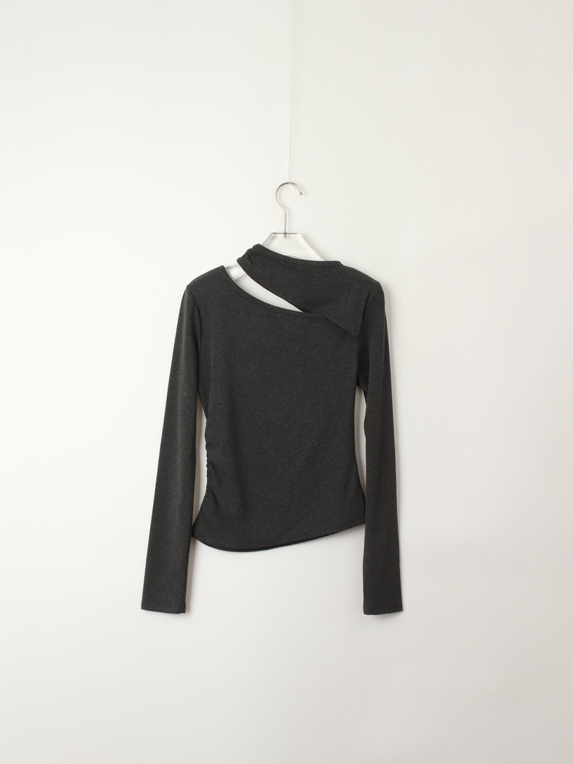 TEXTURE東大門㊣實拍女士新款推薦人氣熱賣25秋冬職業長袖T恤TEXTURE長袖T恤