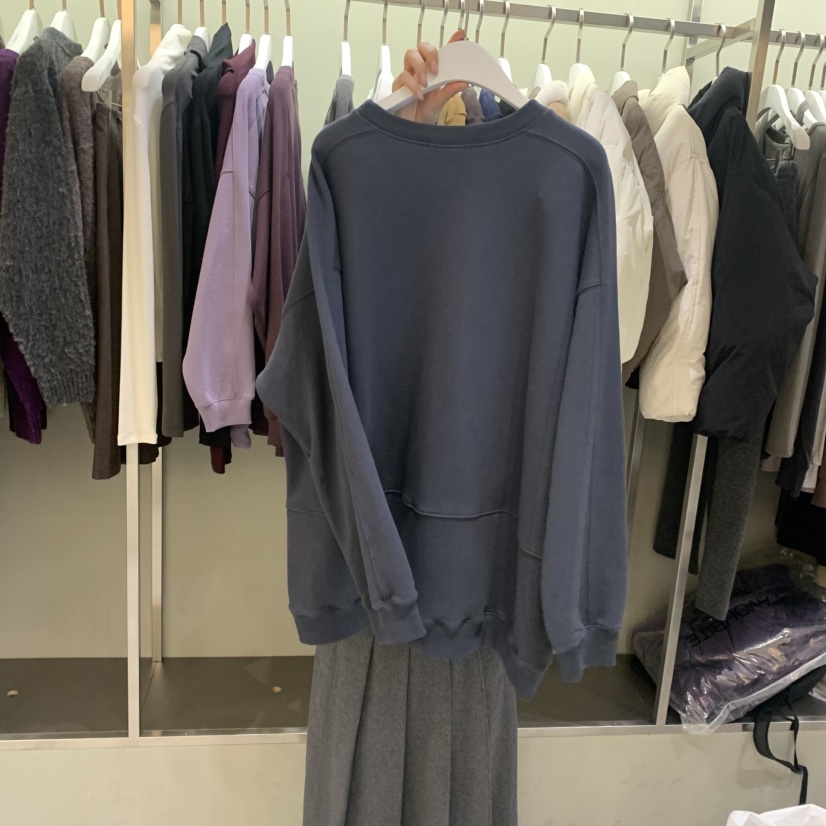 FAVE/FAVOURITE韓國直郵㊣女裝新品25秋冬職業衛衣加絨寬松FAVOURITE衛衣