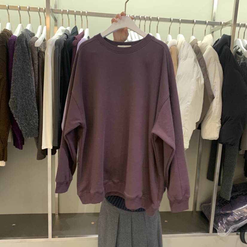 FAVE/FAVOURITE韓國直郵㊣女裝新品25秋冬職業衛衣加絨寬松FAVOURITE衛衣圖色3