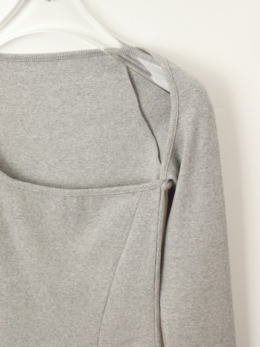 TEXTURE東大門㊣直郵女士新款時尚人氣職業25秋冬推薦長袖T恤TEXTURE長袖T恤