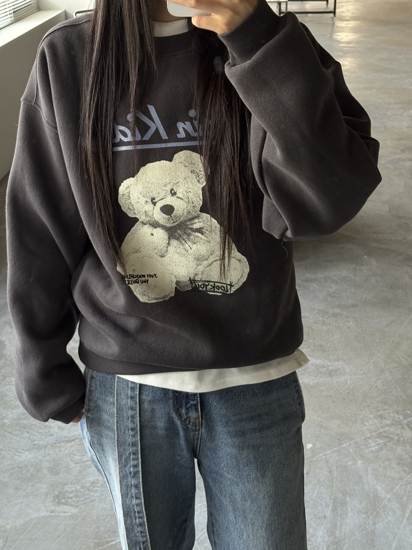 Verbena東大門㊣代購女士新款休閑人氣熱賣時尚職業推薦衛衣Verbena衛衣