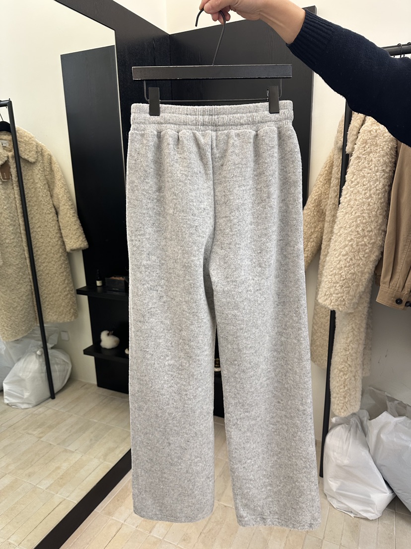 MOANI韓國代購㊣女士新款熱賣人氣25秋冬推薦職業休閑褲闊腿褲MOANI休閑褲