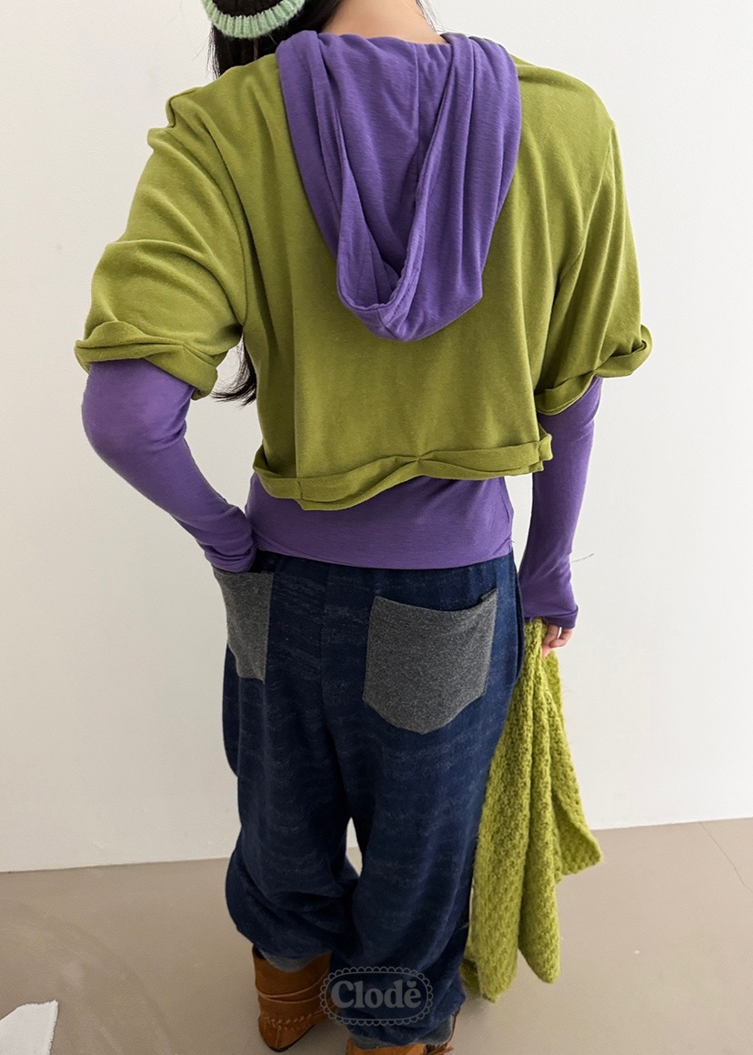 CLODE東大門㊣直郵女士新品人氣25秋冬推薦時尚熱賣長袖T恤CLODE長袖T恤