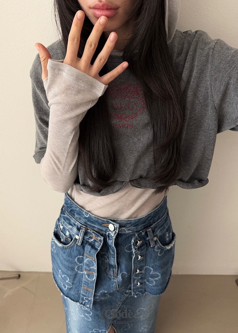 CLODE東大門㊣直郵女士新品人氣25秋冬推薦時尚熱賣長袖T恤CLODE長袖T恤