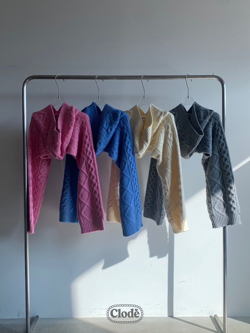 CLODE韓國代購㊣女裝新款熱賣推薦人氣時尚職業針織衫不含內搭CLODE針織衫