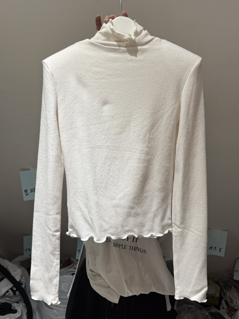 BELITA-L韓國代購㊣女裝新品人氣休閑熱賣職業長袖T恤保暖絨BELITA-L長袖T恤