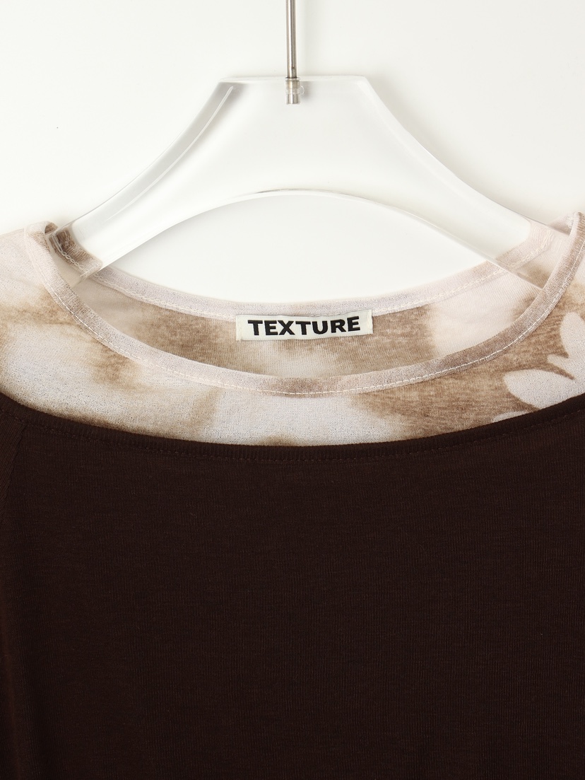 TEXTURE韓國代購㊣女裝新品職業休閑時尚熱賣人氣25秋冬長袖T恤TEXTURE長袖T恤