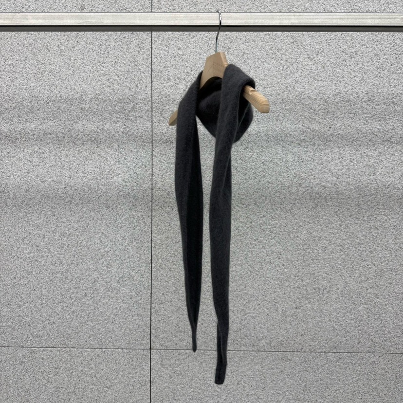 AT THE BAGEL韓國直郵㊣女士新款時尚職業推薦25秋冬圍巾披肩AT THE BAGEL圍巾/披肩圖色3墨色