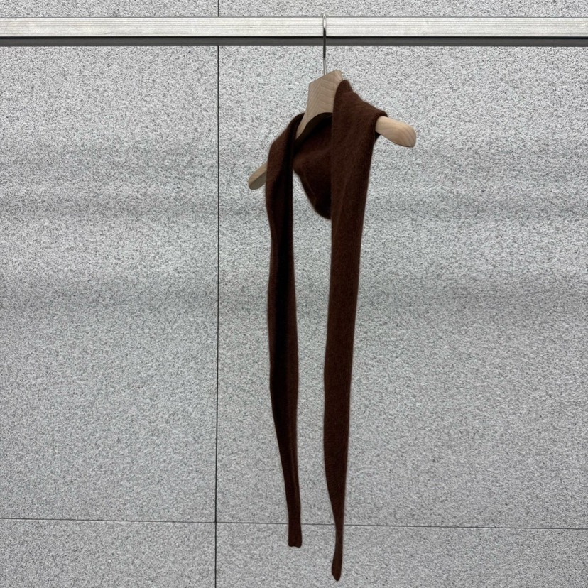 AT THE BAGEL韓國直郵㊣女士新款時尚職業推薦25秋冬圍巾披肩AT THE BAGEL圍巾/披肩圖色5棕色