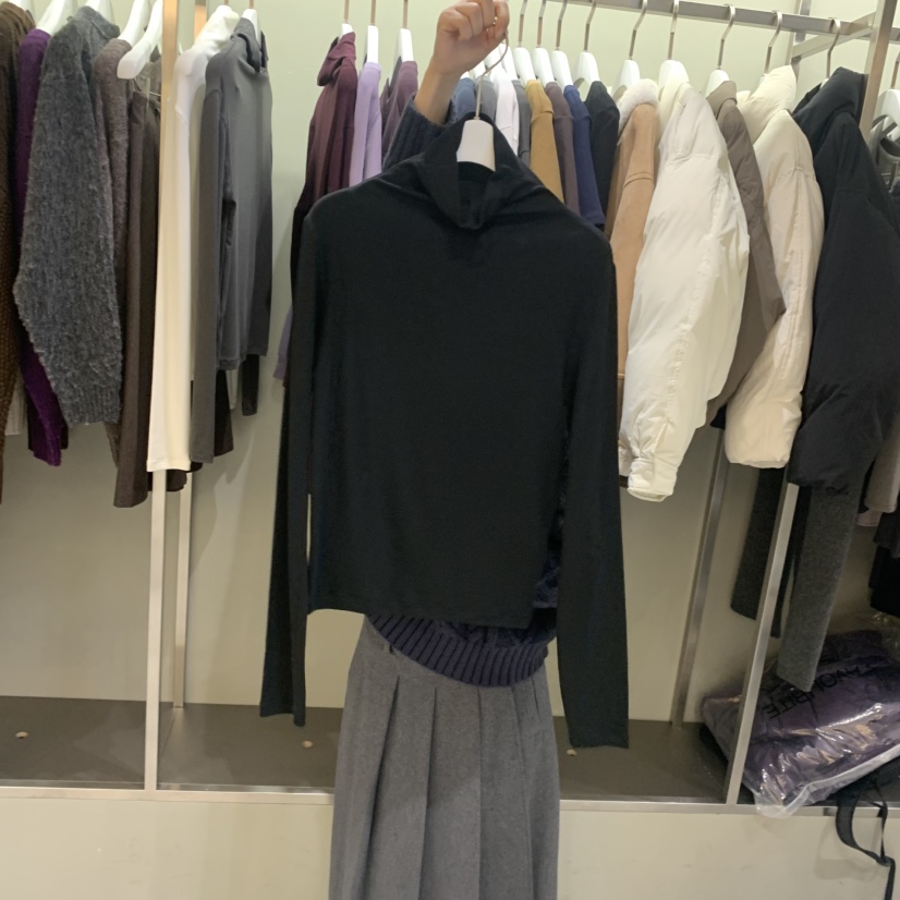 FAVE/FAVOURITE韓國代購㊣女裝新款熱賣人氣職業時尚長袖T恤FAVOURITE長袖T恤圖色2