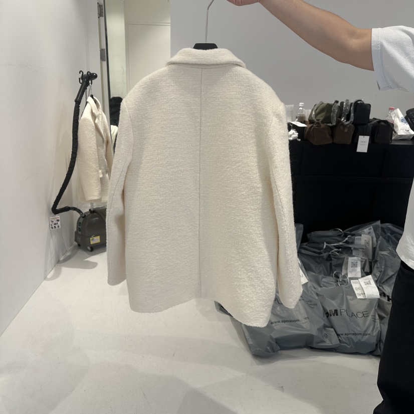 OSOO東大門㊣直郵女裝新品推薦人氣職業熱賣25秋冬夾克羊毛OSOO夾克