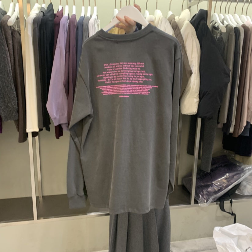 FAVE/FAVOURITE韓國代購㊣女士新品熱賣人氣推薦職業長袖T恤FAVOURITE長袖T恤