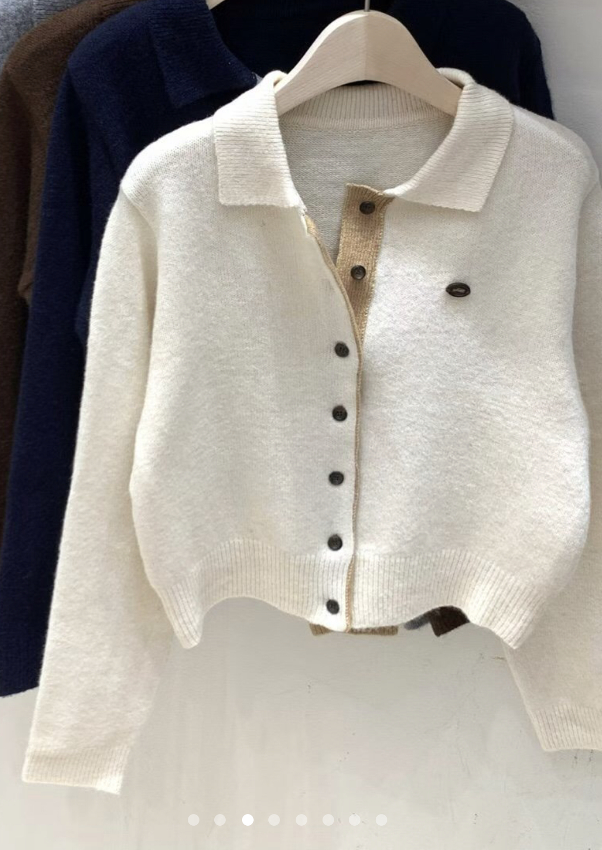 FRIDA韓國直郵㊣女士新款25秋冬休閑人氣熱賣職業推薦針織衫FRIDA針織衫圖色6