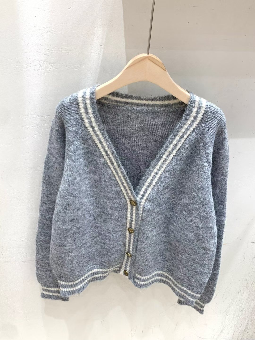 FRIDA韓國代購㊣女士新品時尚推薦熱賣25秋冬職業針織衫開衫FRIDA針織衫圖色2