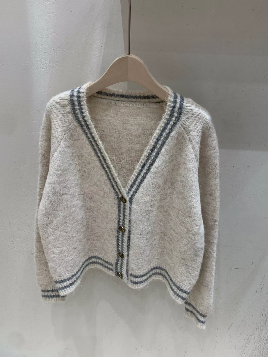 FRIDA韓國代購㊣女士新品時尚推薦熱賣25秋冬職業針織衫開衫FRIDA針織衫圖色3