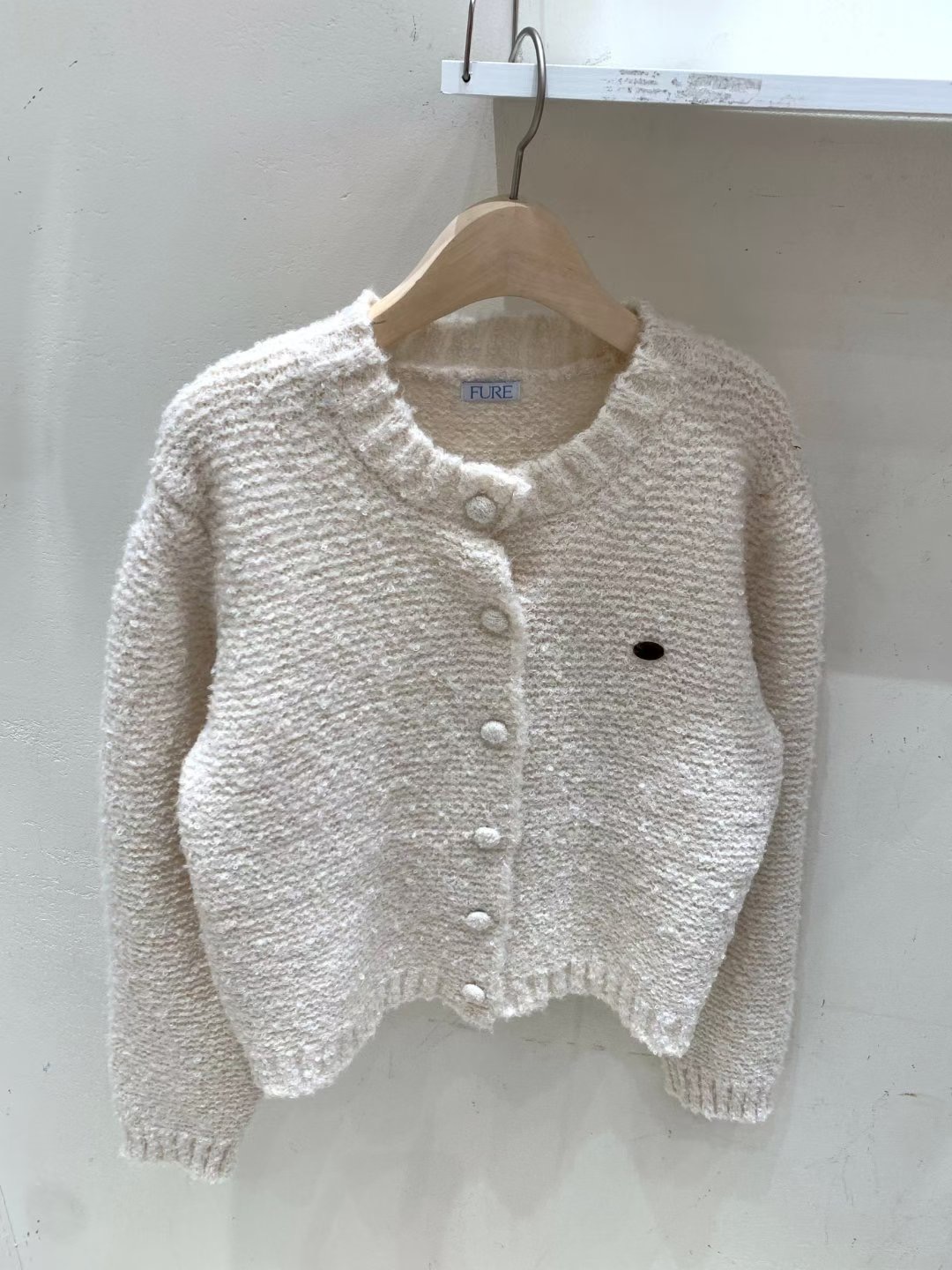 FRIDA東大門㊣直郵女士新品時尚推薦人氣休閑職業毛衣羊毛開衫FRIDA毛衣圖色1