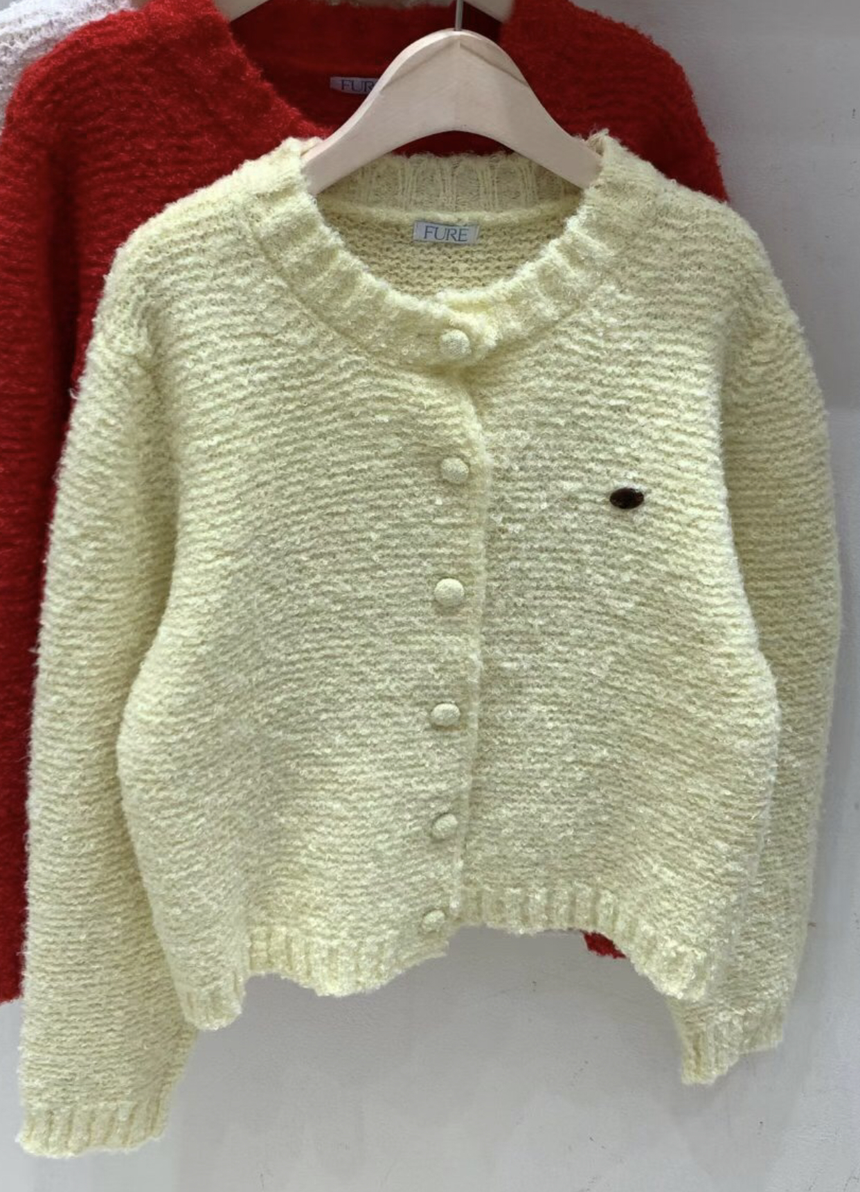 FRIDA東大門㊣直郵女士新品時尚推薦人氣休閑職業毛衣羊毛開衫FRIDA毛衣圖色3