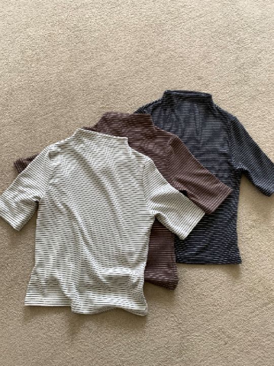 DOIT東大門㊣代購女士新款25秋冬休閑時尚推薦職業人氣熱賣T恤DOITT恤圖色2左二色