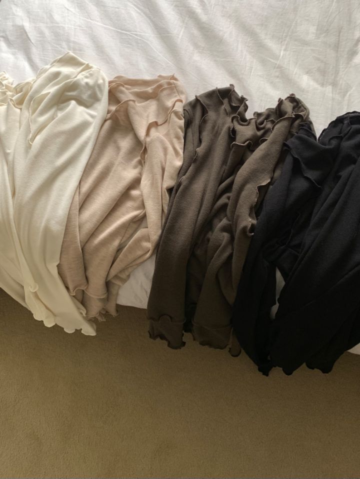 DOIT韓國代購㊣女裝新款人氣25秋冬休閑熱賣職業推薦長袖T恤DOIT長袖T恤