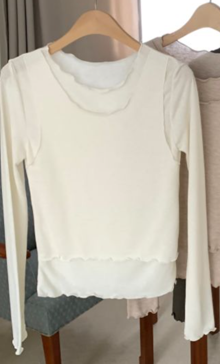 DOIT韓國代購㊣女裝新款人氣25秋冬休閑熱賣職業推薦長袖T恤DOIT長袖T恤圖色1