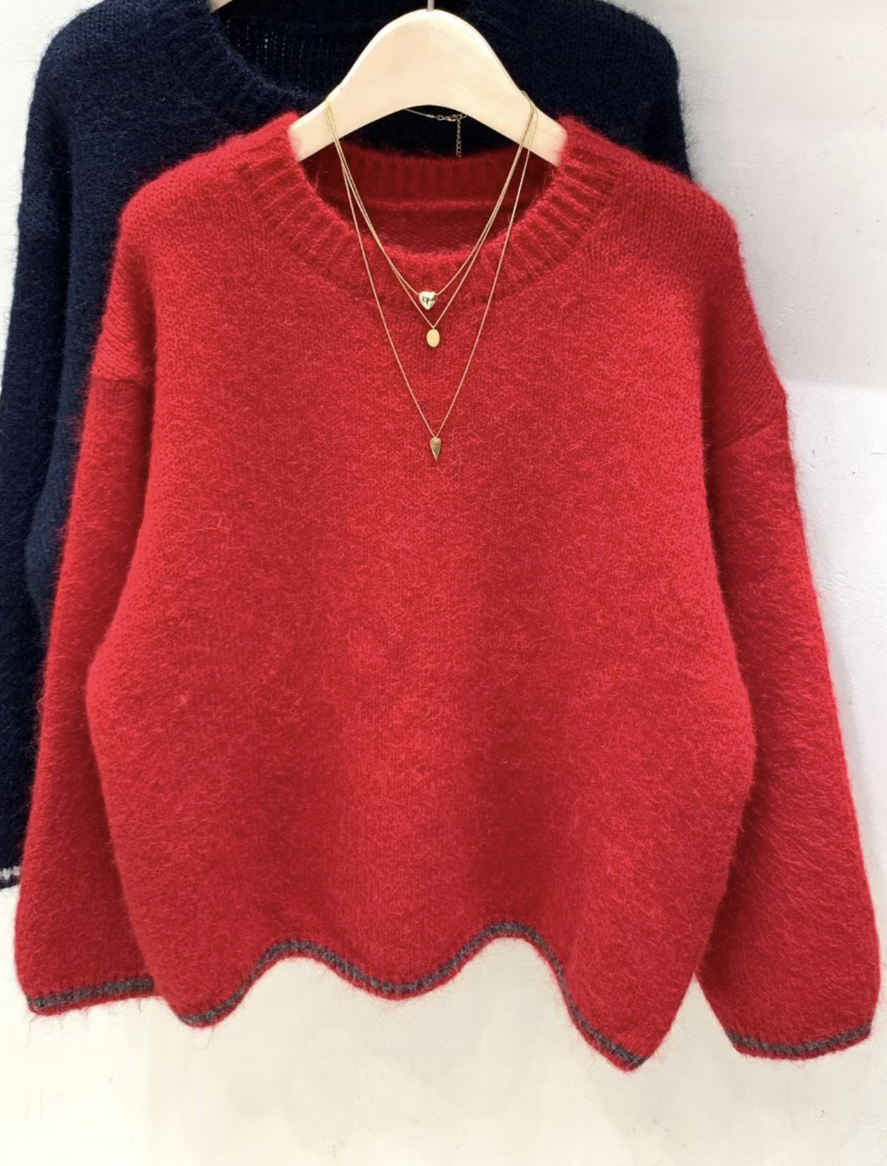 FRIDA東大門㊣代購女士新款熱賣時尚休閑人氣推薦25秋冬針織衫FRIDA針織衫圖色3