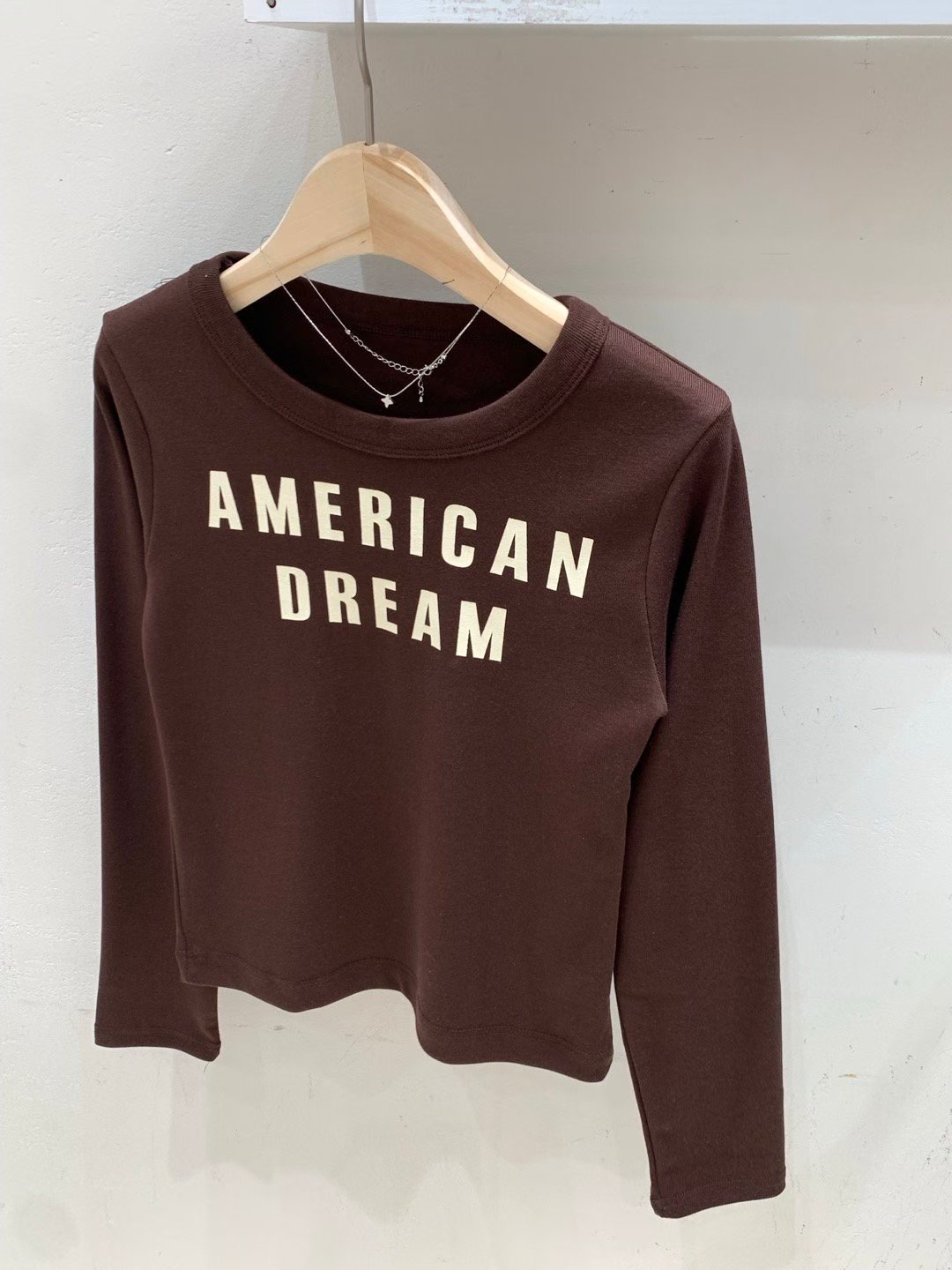 FRIDA東大門㊣代購女士新款推薦人氣職業休閑熱賣25秋冬長袖T恤FRIDA長袖T恤圖色2