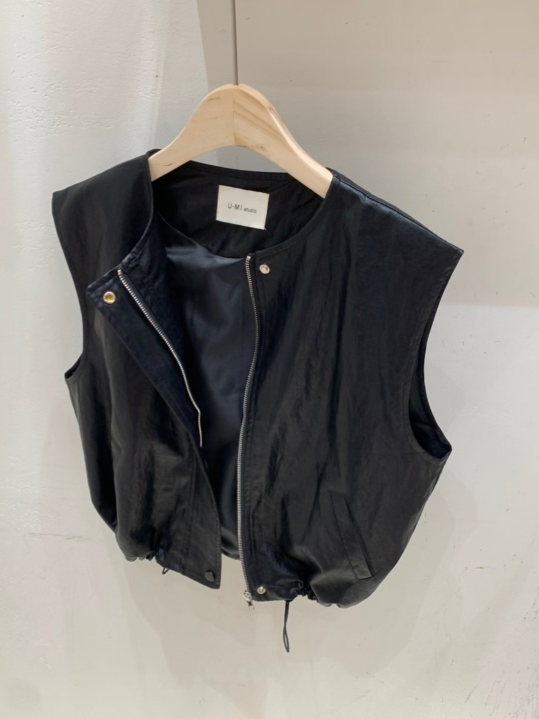 FRIDA東大門㊣代購女裝新款休閑時尚推薦人氣職業熱賣馬甲復古FRIDA馬甲圖色2