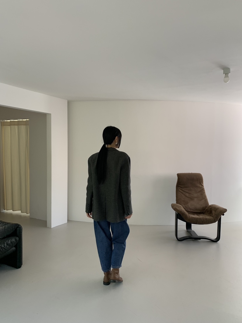 MILUI東大門㊣直郵女士新品25秋冬熱賣職業休閑人氣時尚夾克MILUI夾克