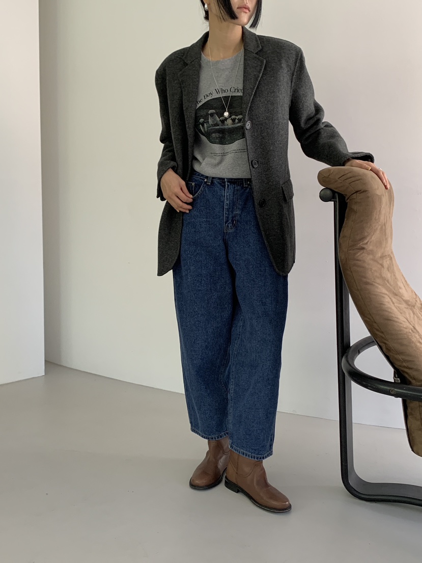 MILUI東大門㊣直郵女士新品25秋冬熱賣職業休閑人氣時尚夾克MILUI夾克